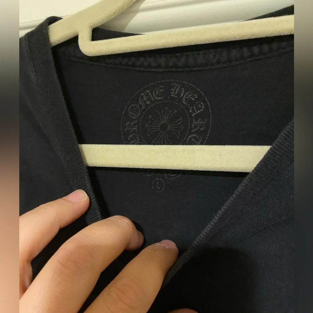 Rare Chrome Hearts Staff Long Sleeve Tee - Picture 4 of 9